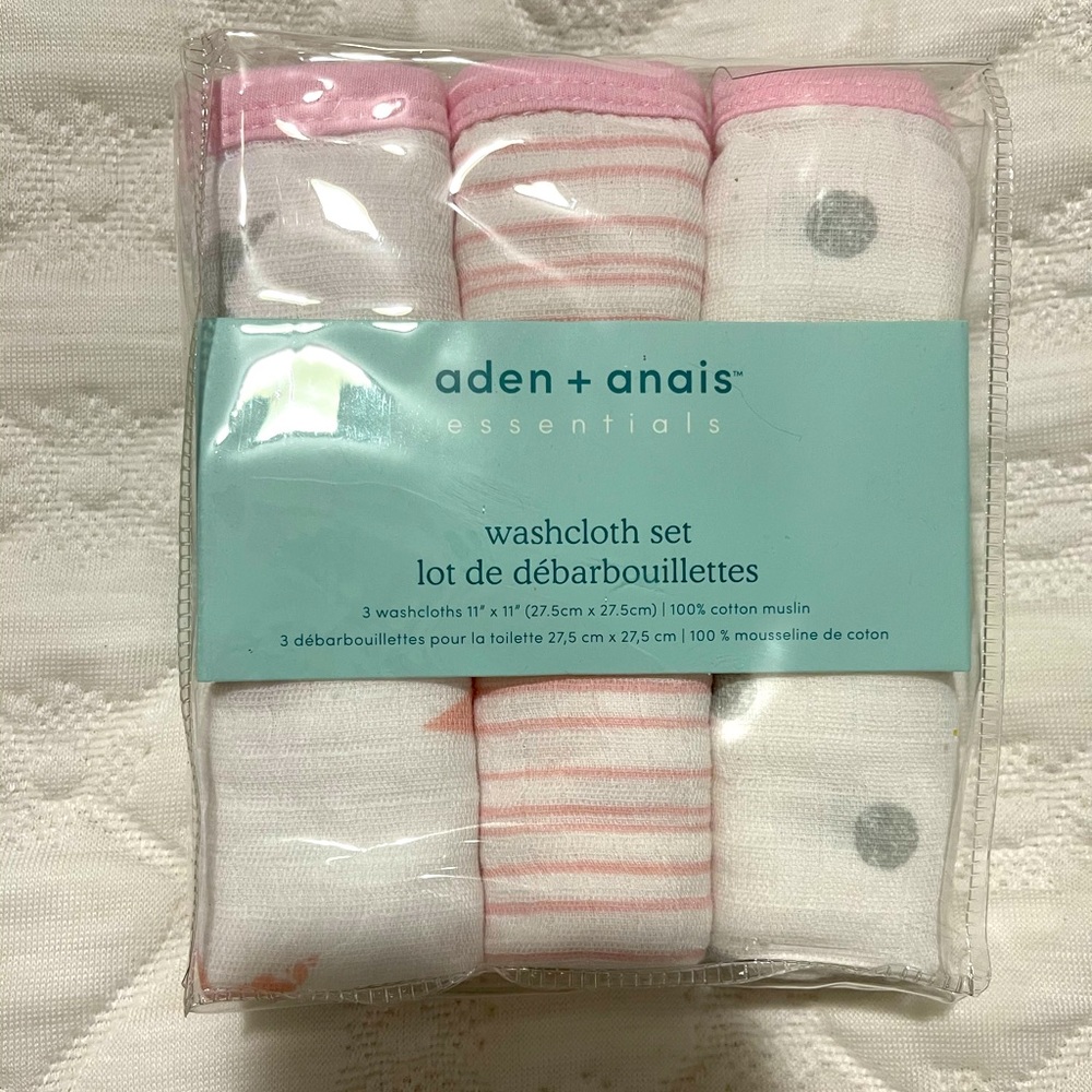 Aden and Anais Washcloth Set *NEW*